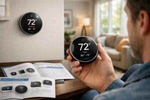 learn how to choose the perfect smart thermostat for your home with our comprehensive guide, covering key features, compatibility, and energy-saving tips.