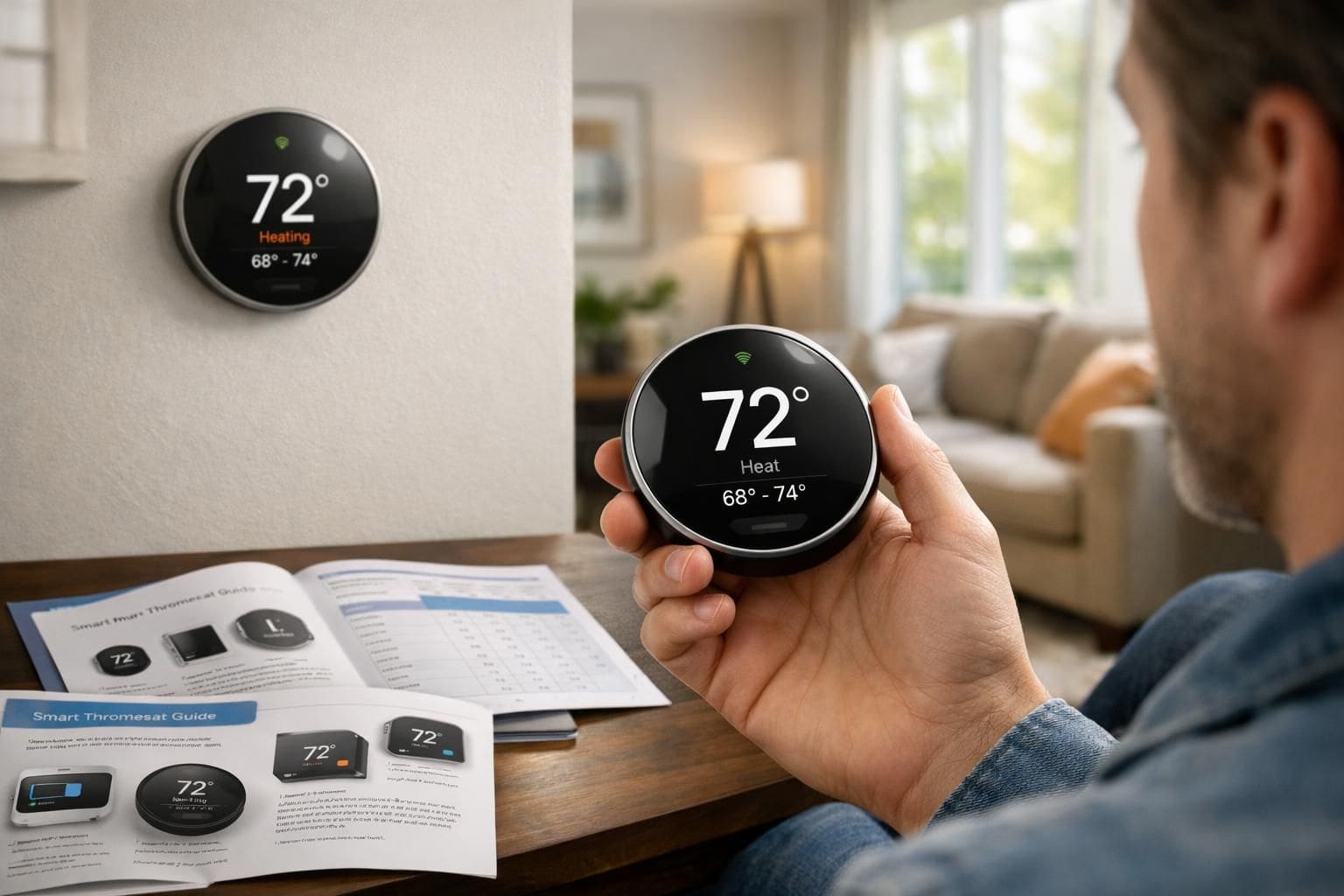 learn how to choose the perfect smart thermostat for your home with our comprehensive guide, covering key features, compatibility, and energy-saving tips.